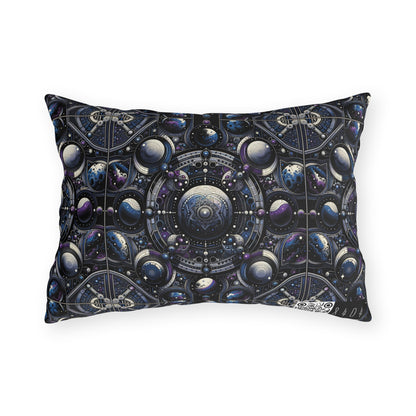 Tech Astronaut Tech-Forward Streetwear Meets Space Exploration Outdoor Pillow - 8404 Design-46
