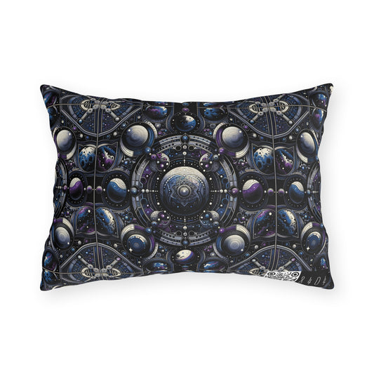 Tech Astronaut Tech-Forward Streetwear Meets Space Exploration Outdoor Pillow - 8404 Design-46