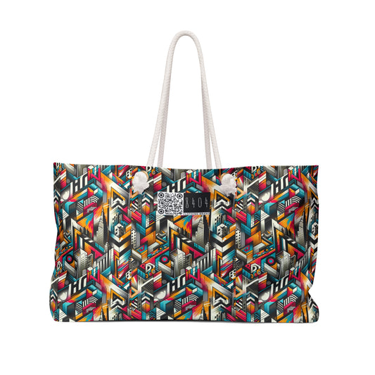 Graffiti Revival Urban Street Art Weekender Bag - 8404 Design-62