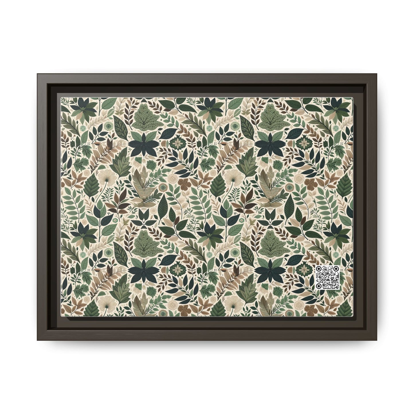 Streetwear Sustainability Environmentally Conscious Streetwear with a Natural Aesthetic Matte Canvas, Framed (multi-color) - 8404 Design-57 A