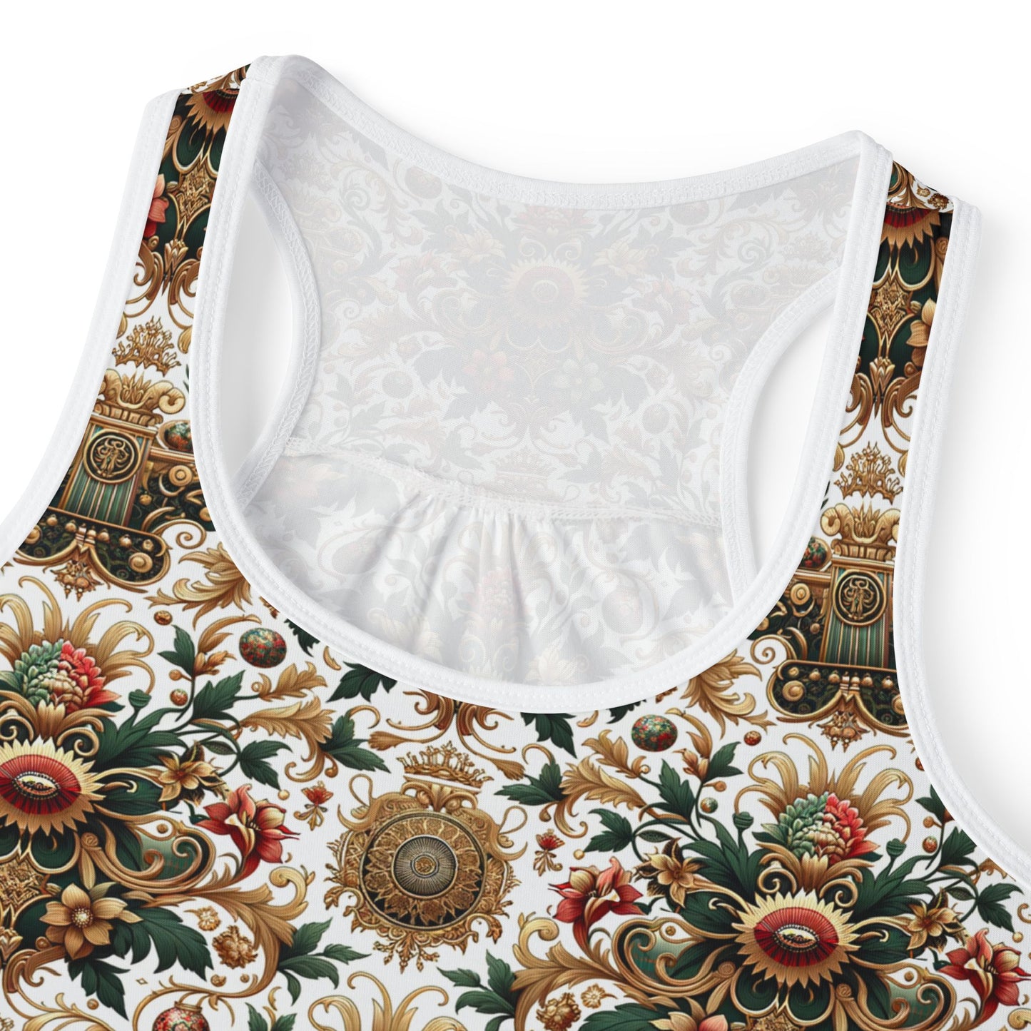 Monogram Madness Luxurious Streetwear Women's Tank Top - 8404 Design-68