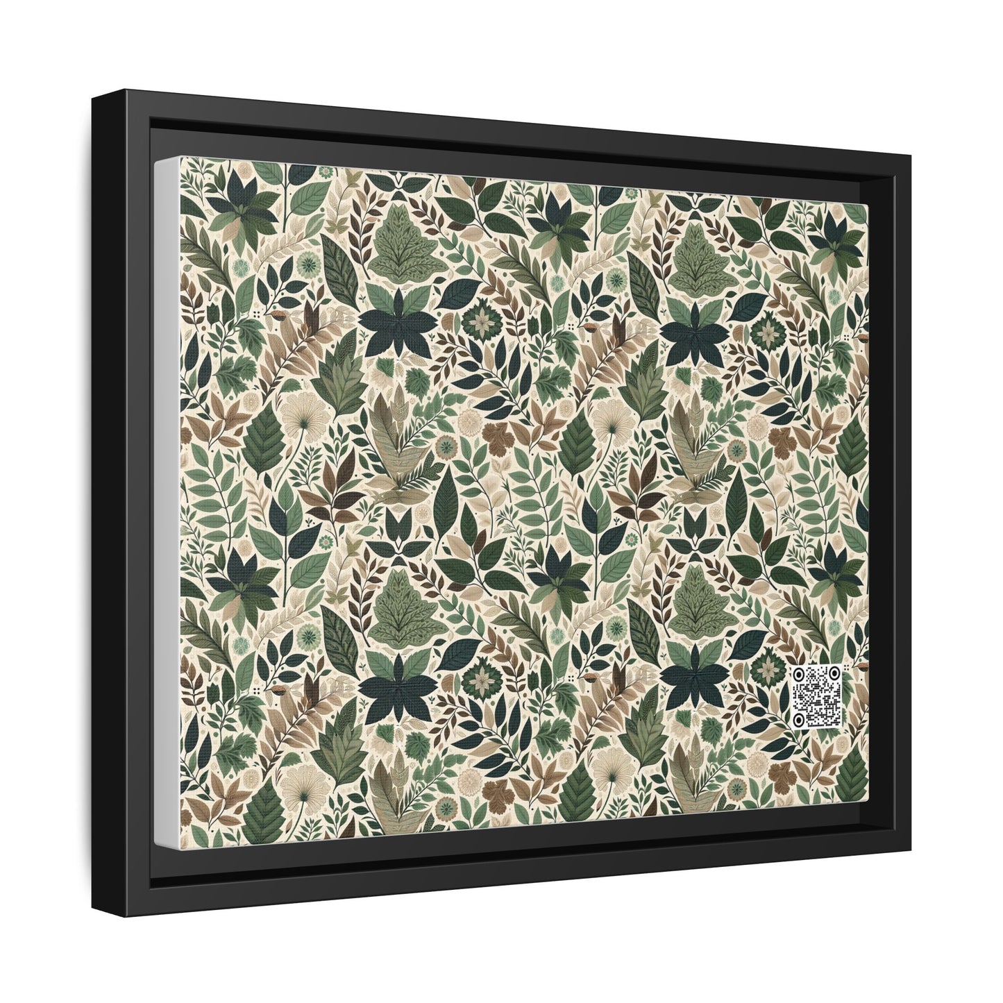 Streetwear Sustainability Environmentally Conscious Streetwear with a Natural Aesthetic Matte Canvas, Framed (multi-color) - 8404 Design-57 A