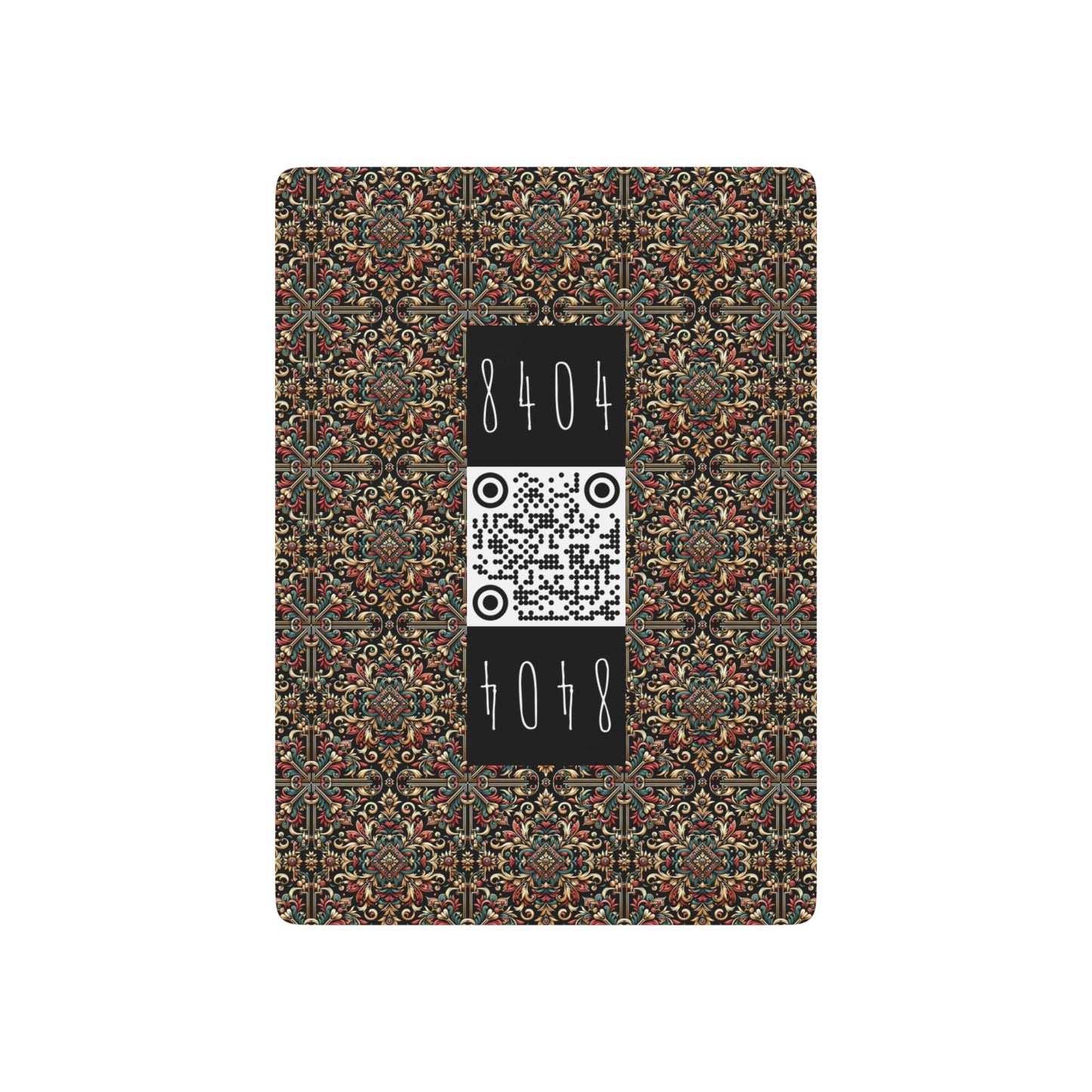 Streetwear Renaissance Artistic Clash of Old and New Poker Playing Cards - 8404 Design-46 S