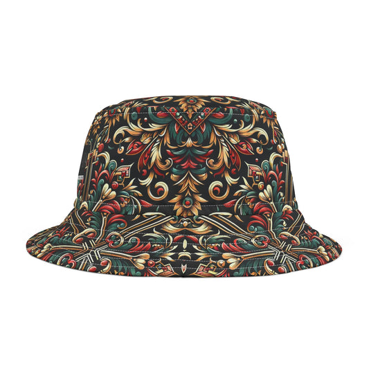 Streetwear Renaissance Artistic Clash of Old and New Bucket Hat - 8404 Design-46