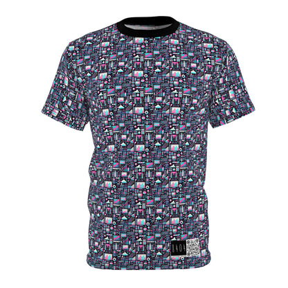Digital Rebellion Youthful Streetwear with a Rebellious Digital Twist Unisex Cut & Sew Tee - 8404 Design-71