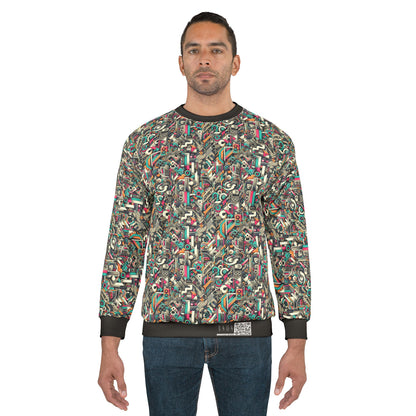 Digital Street Art Urban Street Style Sweatshirt - 8404 Design-74