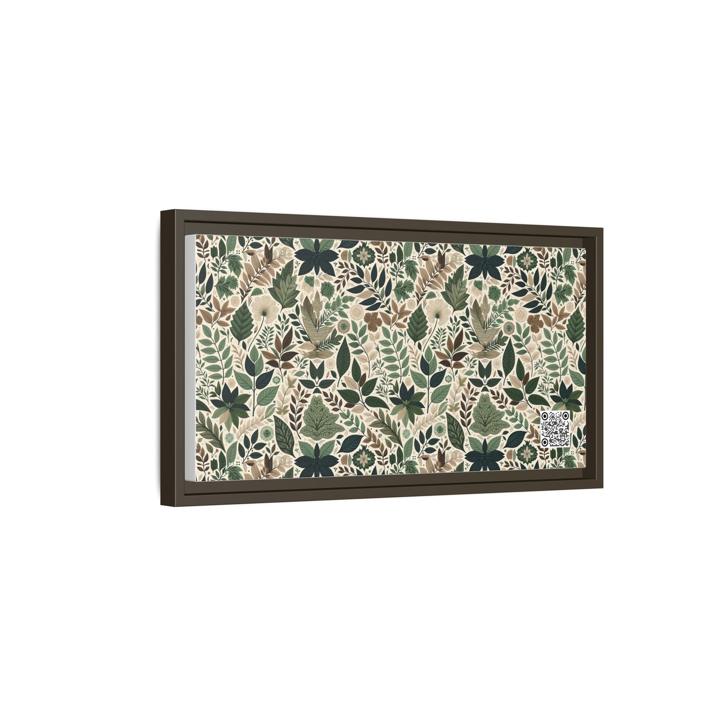 Streetwear Sustainability Environmentally Conscious Streetwear with a Natural Aesthetic Matte Canvas, Framed (multi-color) - 8404 Design-57 B