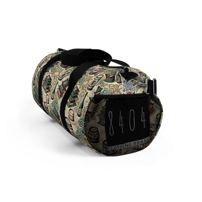 Cultural Artisanal Fusion Contemporary Cultural Elegance Duffel Bag - 8404 Design-68
