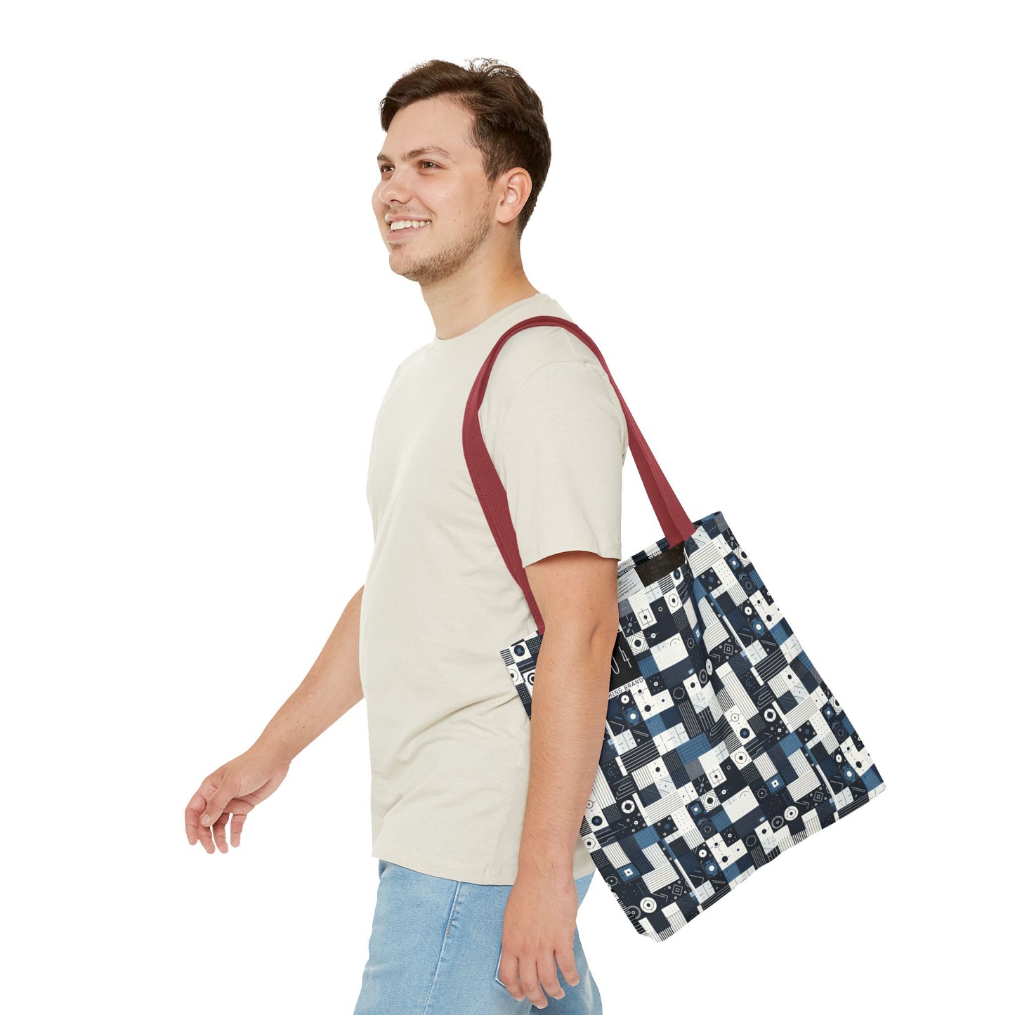 Minimalist Athleisure Minimalist Tech Tote Bag - 8404 Design-39