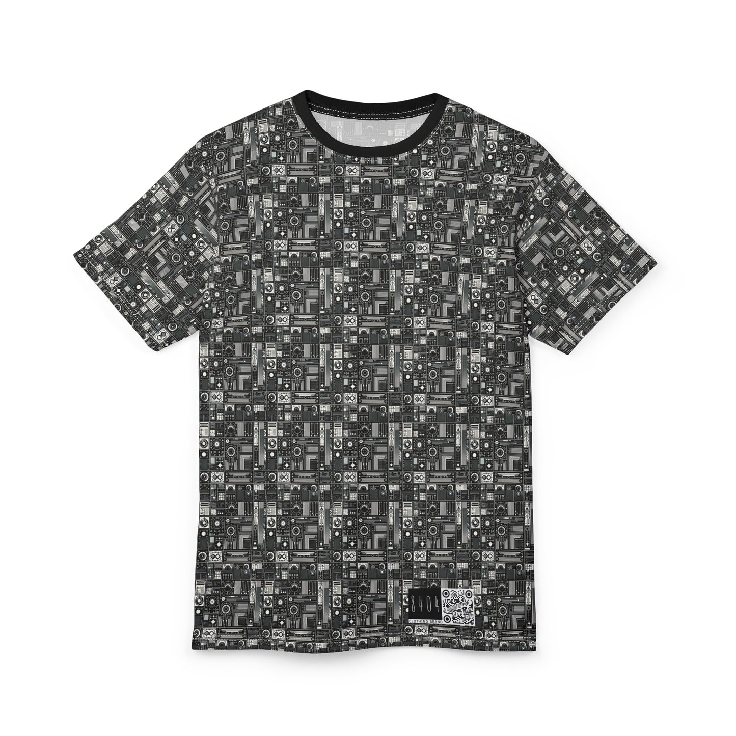 Digital Minimalism Minimalist Tech Unisex Cut & Sew Tee - 8404 Design-62