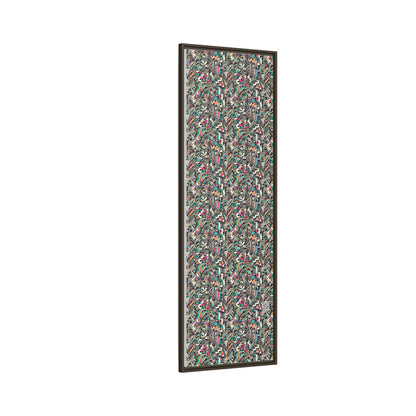 Digital Street Art Urban Street Style Matte Canvas, Framed (multi-color) - 8404 Design-74 B