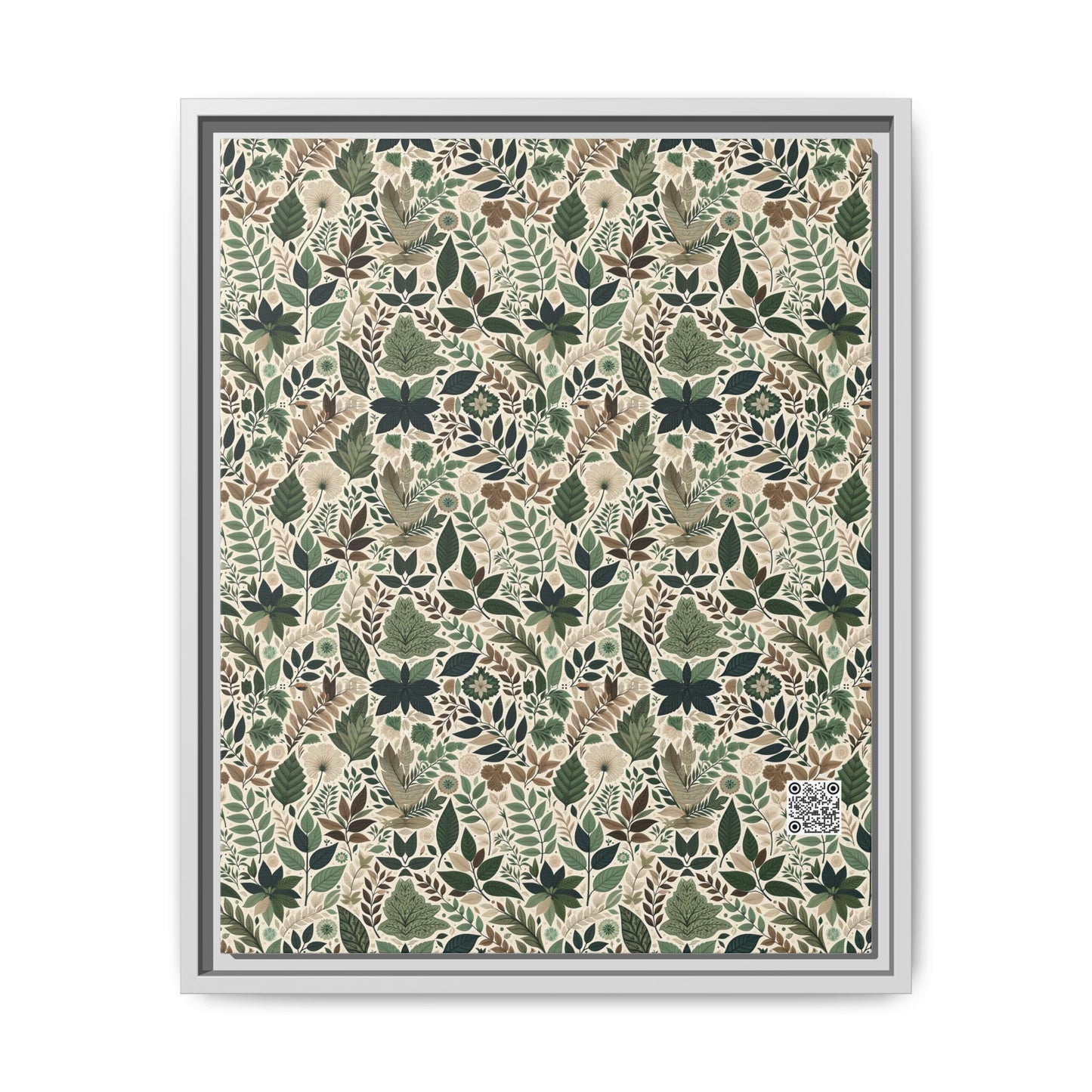 Streetwear Sustainability Environmentally Conscious Streetwear with a Natural Aesthetic Matte Canvas, Framed (multi-color) - 8404 Design-57 A