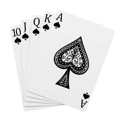 Digital Pop Culture Mashup Maximalist Pop Poker Playing Cards - 8404 Design-47 B