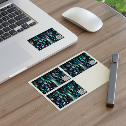 Tech Noir Graphics Cyberpunk Tech Aesthetic Sticker Sheets - 8404 Design-57