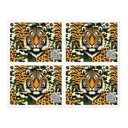 Streetwear Safari Urban Jungle Exploration Sticker Sheets - 8404 Design-64