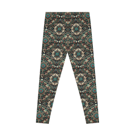 Neo-Dandyism Modern Dandy Streetwear Stretch Leggings - 8404 Design-56