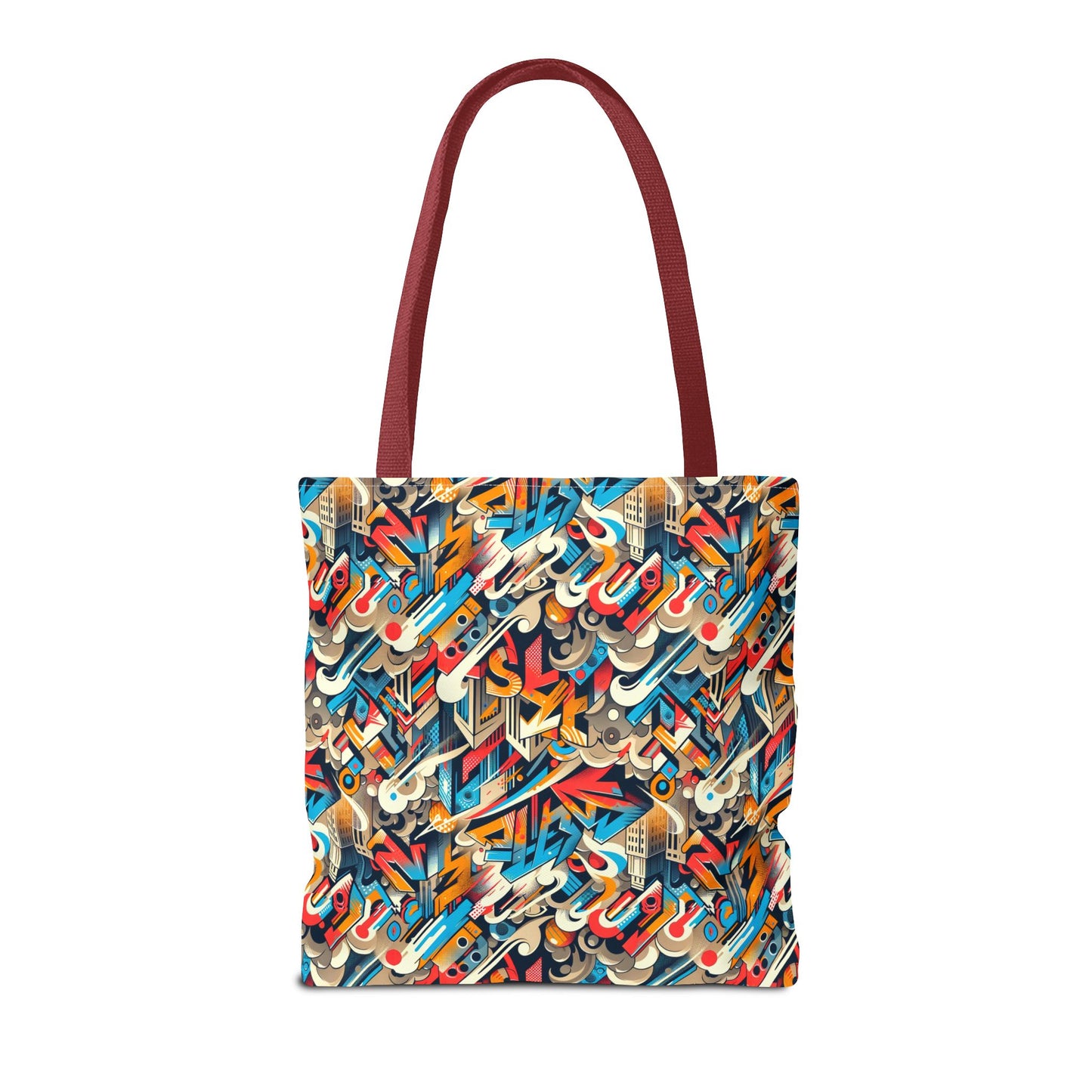 Neo-Traditional Street Art Modern Street Art Fusion Tote Bag - 8404 Design-44