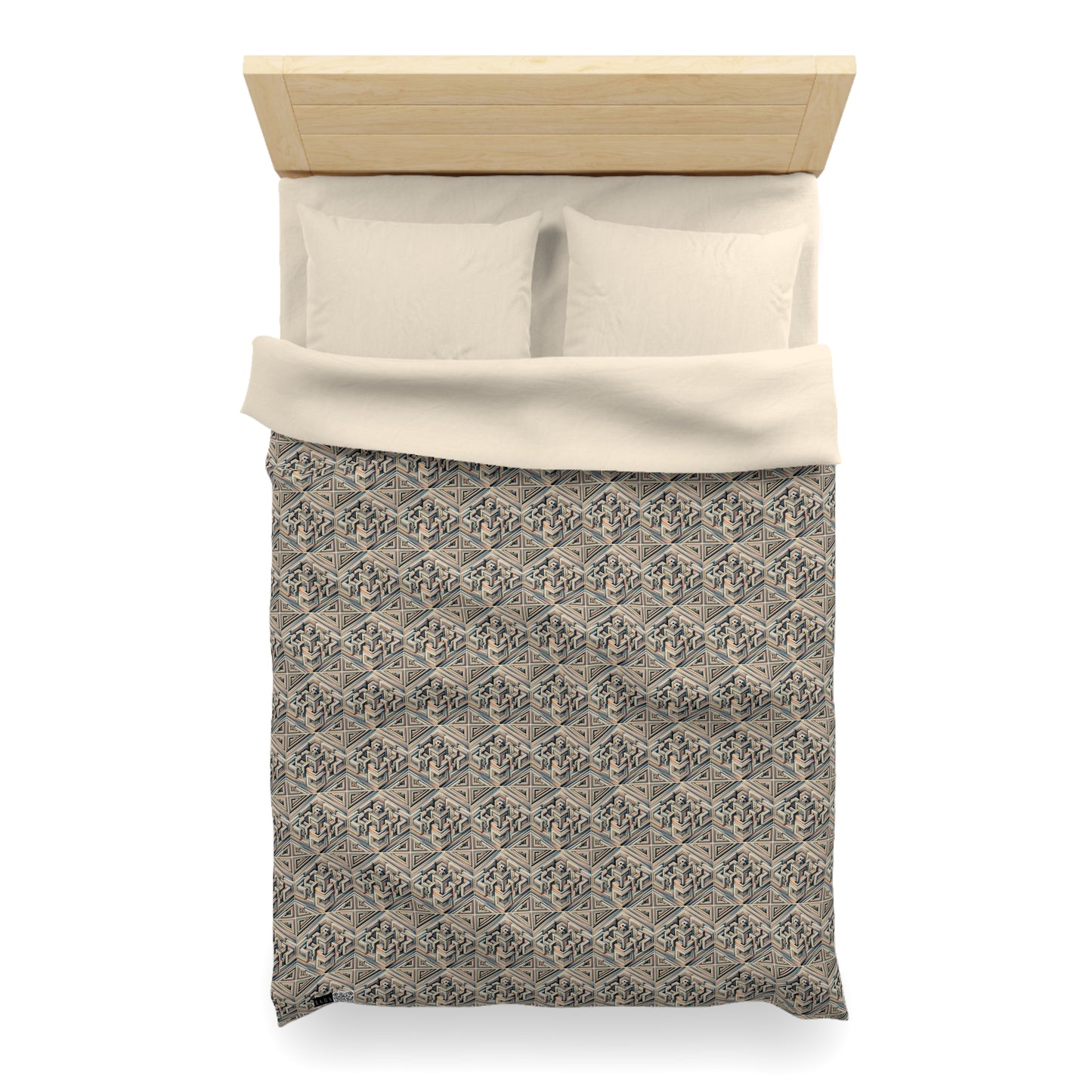Tech Illusion Graphics Futuristic Artistry Microfiber Duvet Cover - 8404 Design-52