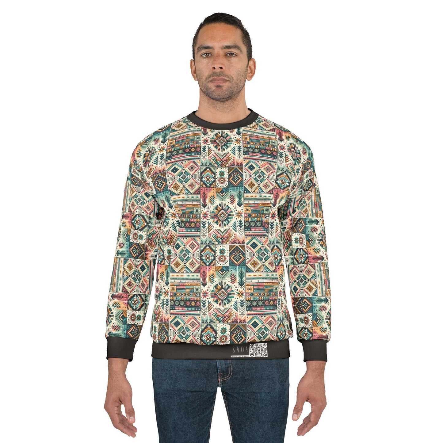 Digital Artisanal Fusion Digital Artisanal Sweatshirt - 8404 Design-49