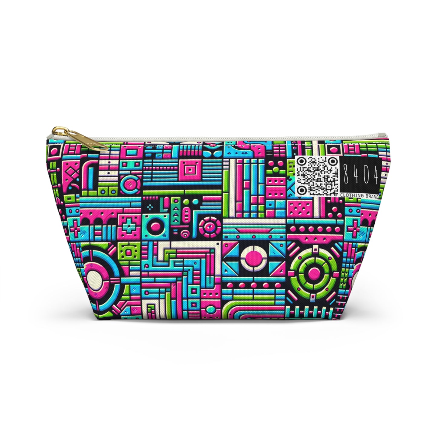 Neon Street Pop Vibrant and Eye-catching Accessory Pouch W T-bottom - 8404 Design-62