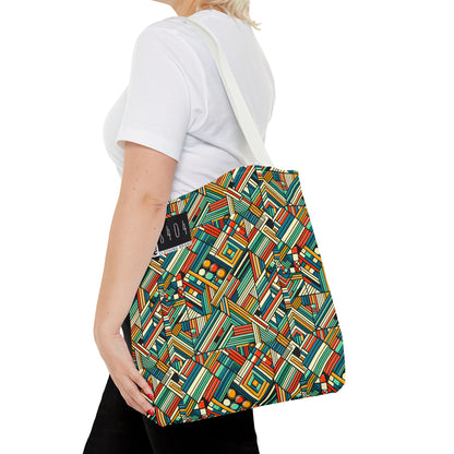 Abstract Graphic Art Modern Artistic Expression Tote Bag - 8404 Design-67