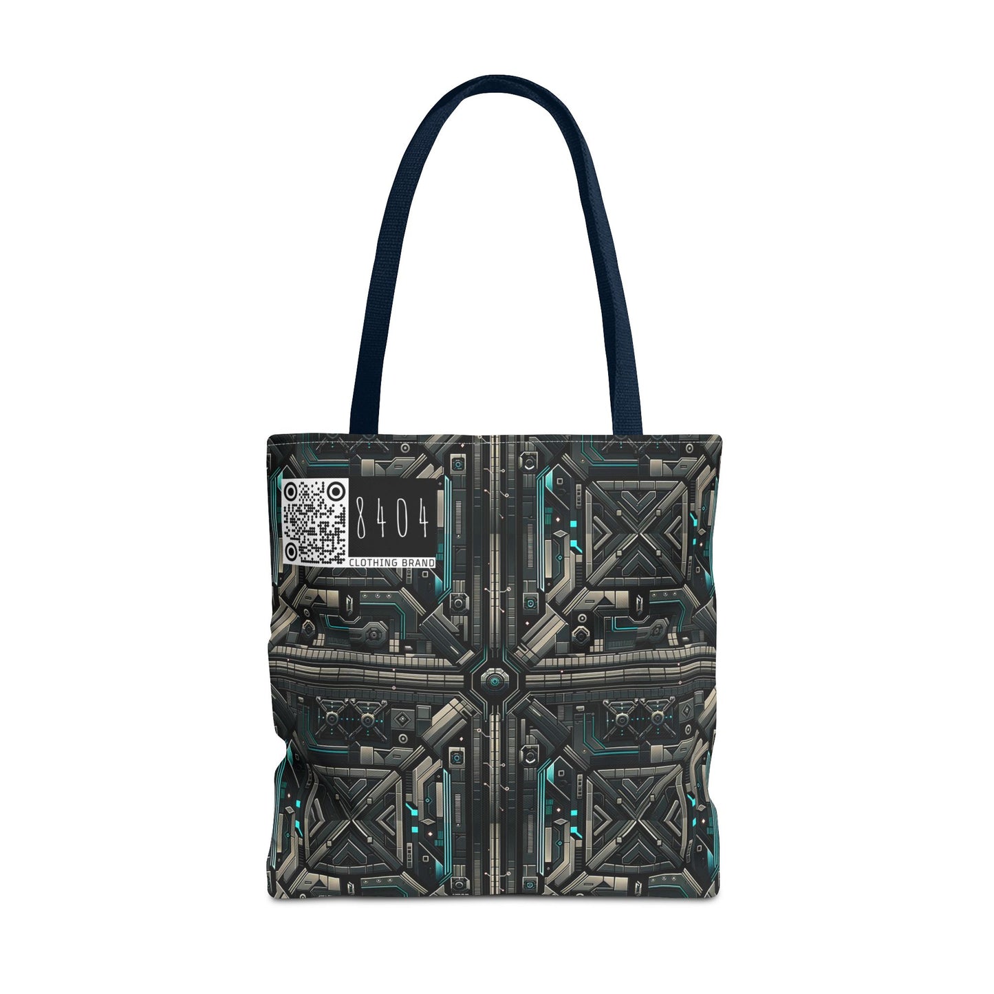 Tech Noir Futuristic Tech Aesthetic with a Dark Twist Tote Bag - 8404 Design-59