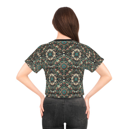 Neo-Dandyism Modern Dandy Streetwear Crop Tee - 8404 Design-56