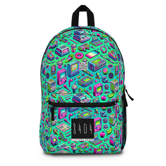 Y2k Revival Nostalgic Futurism Backpack - 8404 Design-48