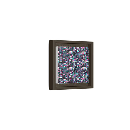 Digital Rebellion Youthful Streetwear with a Rebellious Digital Twist Matte Canvas, Framed (multi-color) - 8404 Design-71 B