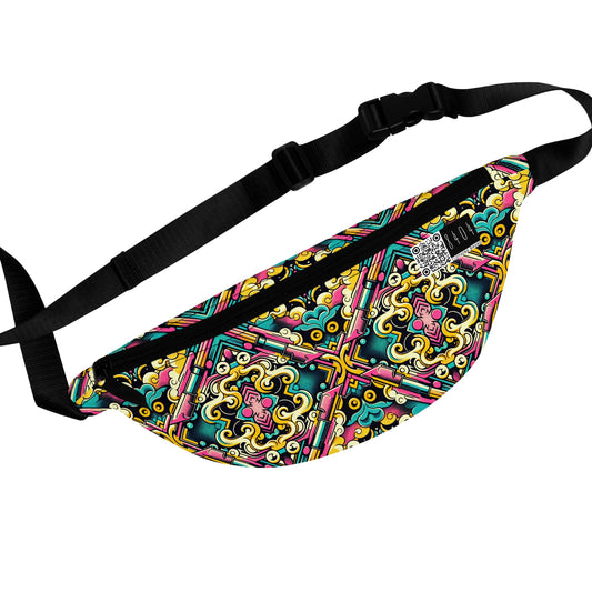 Neon Pop Art Revival Pop Culture Retro Fanny Pack - 8404 Design-59