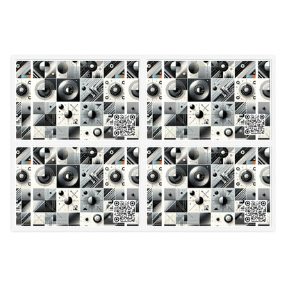 Digital Minimalism Minimalist Tech Sticker Sheets - 8404 Design-66