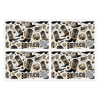 Cowboy Chic Revival Bold Western Glam Sticker Sheets - 8404 Design-60