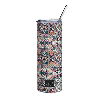 Stainless Steel Tumbler, 20oz - 8404 Design-01