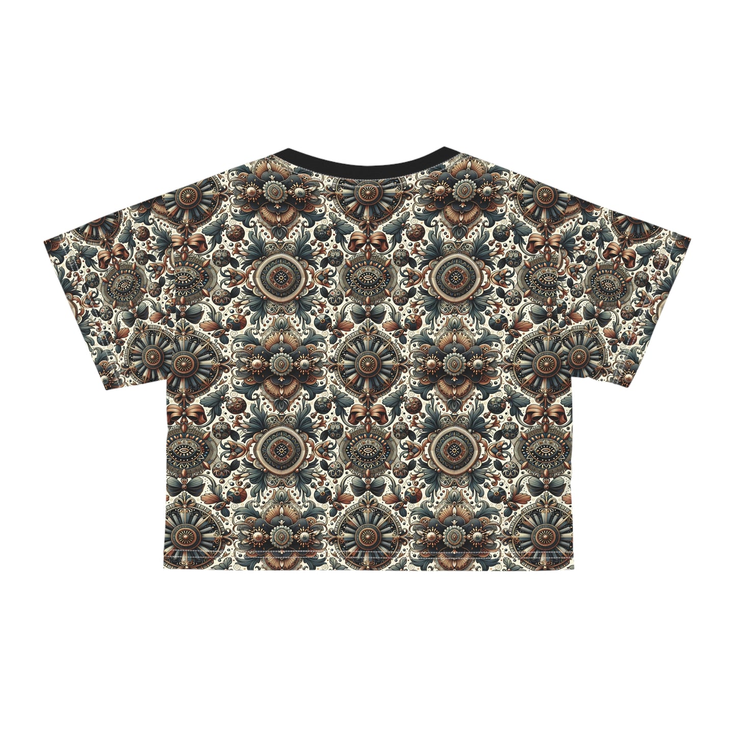Neo-Dandyism Modern Dandy Streetwear Crop Tee - 8404 Design-51