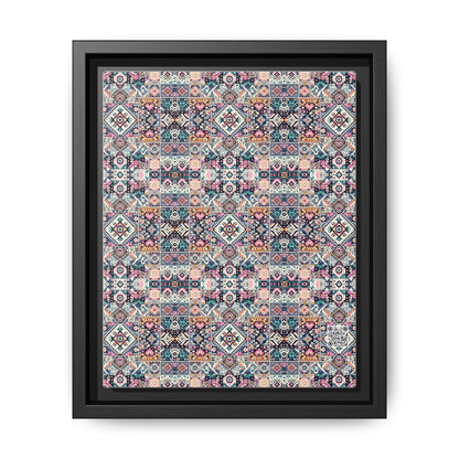 Matte Canvas, Framed (multi-Color) - 8404 Design-01