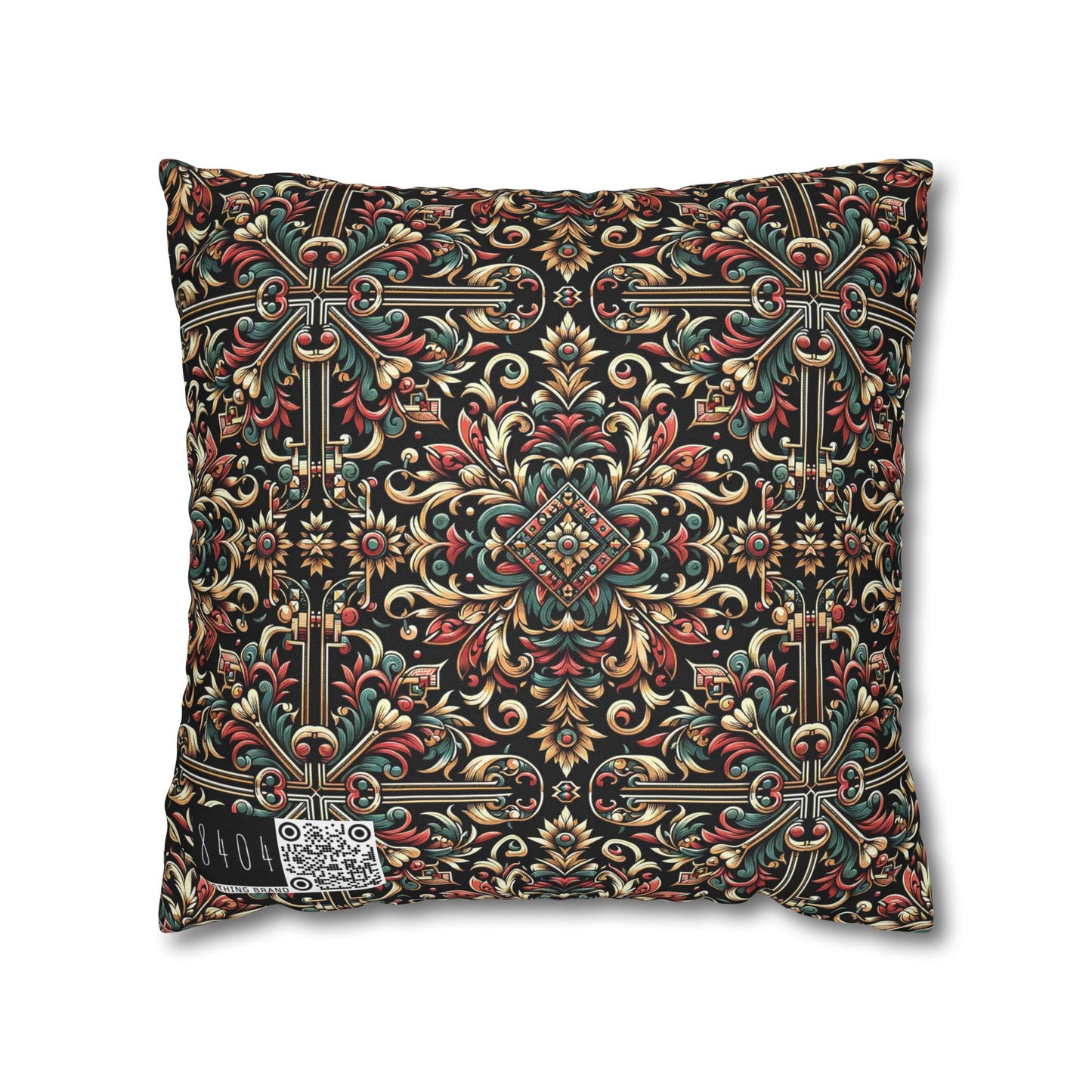 Streetwear Renaissance Artistic Clash of Old and New Spun Polyester Square Pillowcase - 8404 Design-46