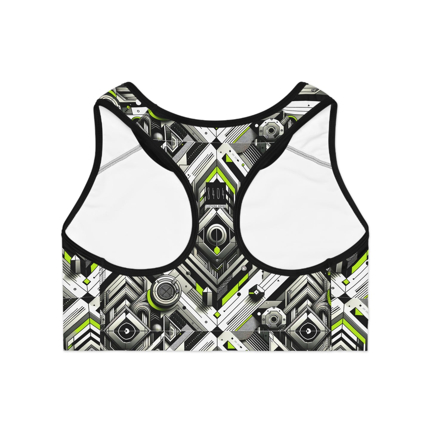 Elevated Sporty Tech Tech-Forward Streetwear Sports Bra - 8404 Design-70