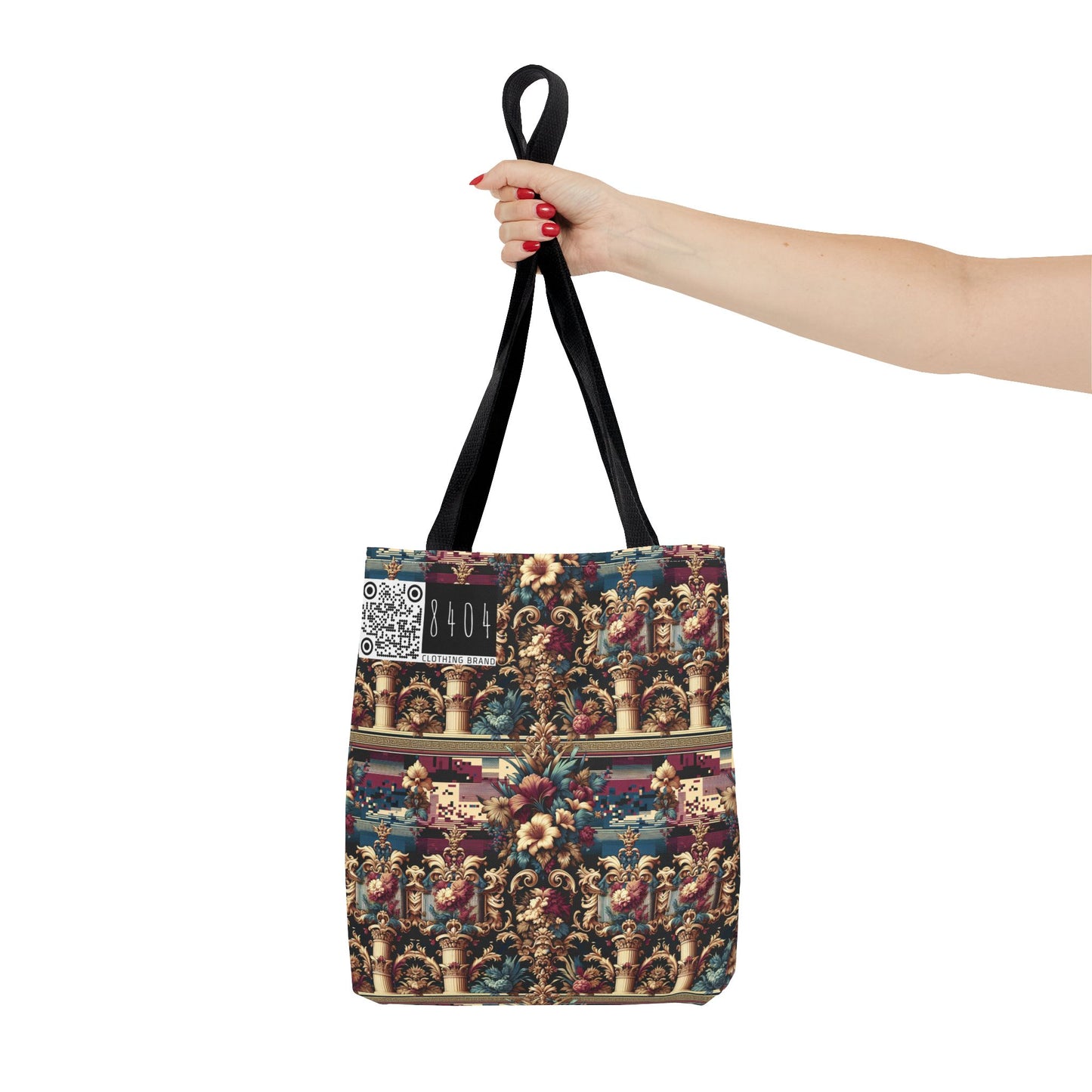 Digital Renaissance Modern Baroque Fusion Tote Bag - 8404 Design-58