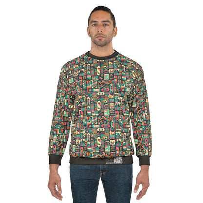 Skate Culture Revival Urban Retro Cool Sweatshirt - 8404 Design-61