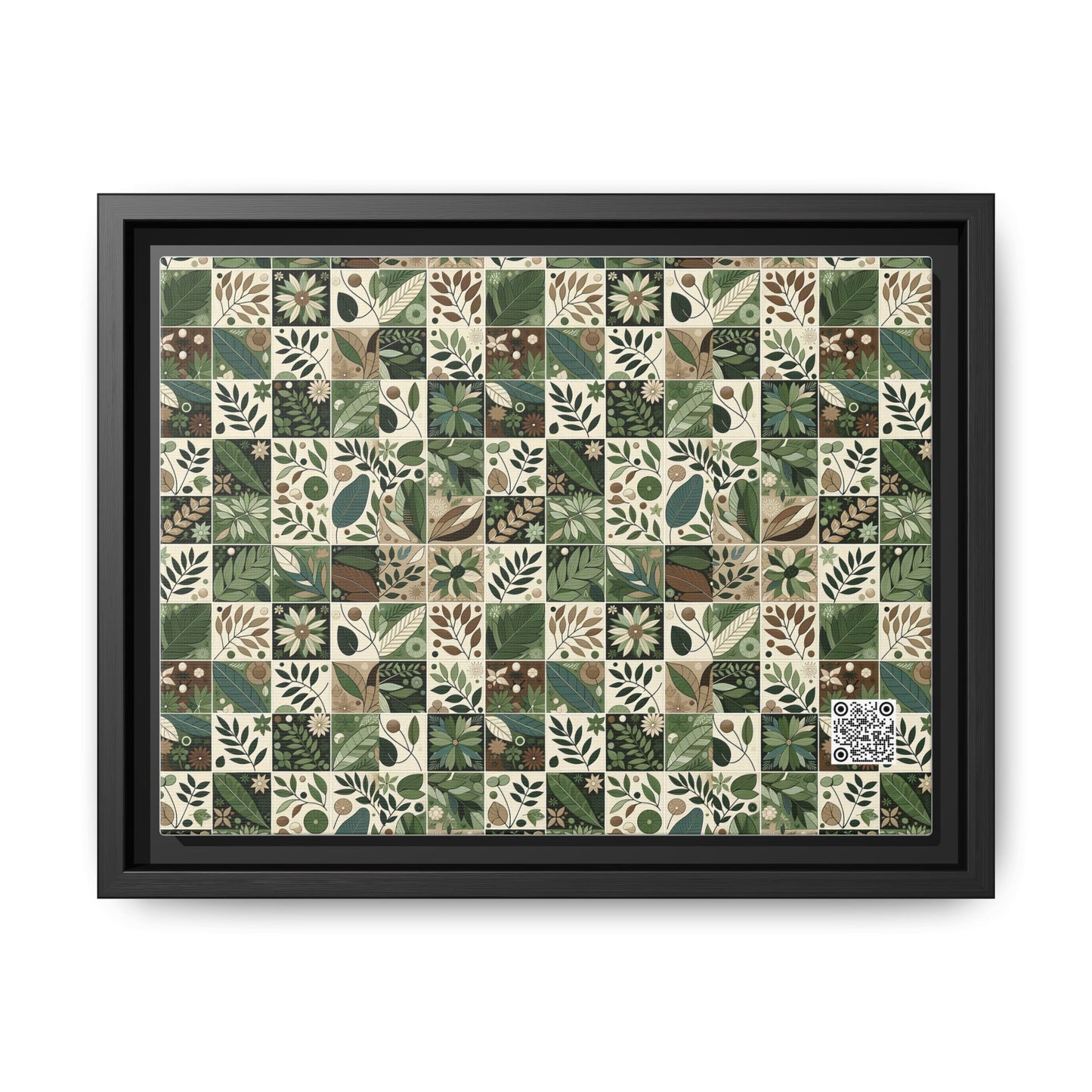 Streetwear Sustainability Environmentally Conscious Streetwear with a Natural Aesthetic Matte Canvas, Framed (multi-color) - 8404 Design-57 A