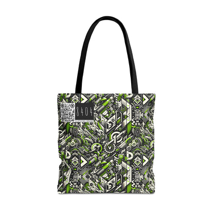 Graffiti Tech Fusion Bold Streetwear Fusion Tote Bag - 8404 Design-59