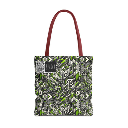 Graffiti Tech Fusion Bold Streetwear Fusion Tote Bag - 8404 Design-59