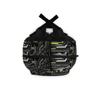 Tech Noir Tech-Forward Minimalism Backpack - 8404 Design-60