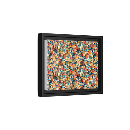 Digital Artistic Expression Artistic Streetwear Matte Canvas, Framed (multi-Color) - 8404 Design-46 B