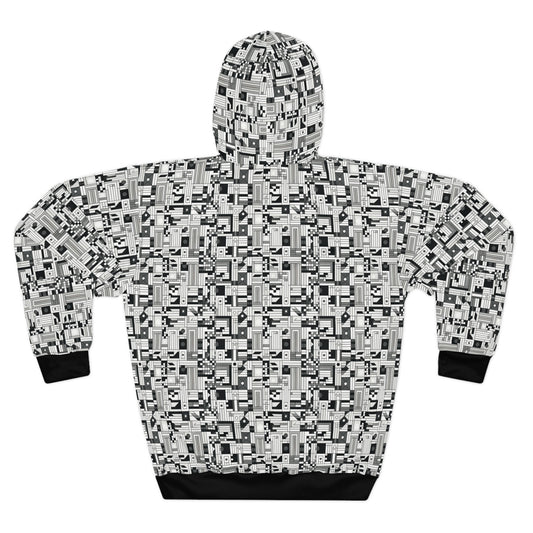Digital Minimalism Minimalist Tech Pullover Hoodie - 8404 Design-43
