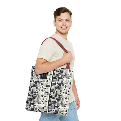Digital Minimalism Minimalist Tech Tote Bag - 8404 Design-66