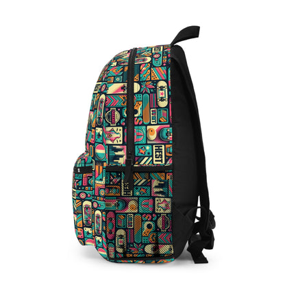 Skate Culture Revival Urban Retro Cool Backpack - 8404 Design-61