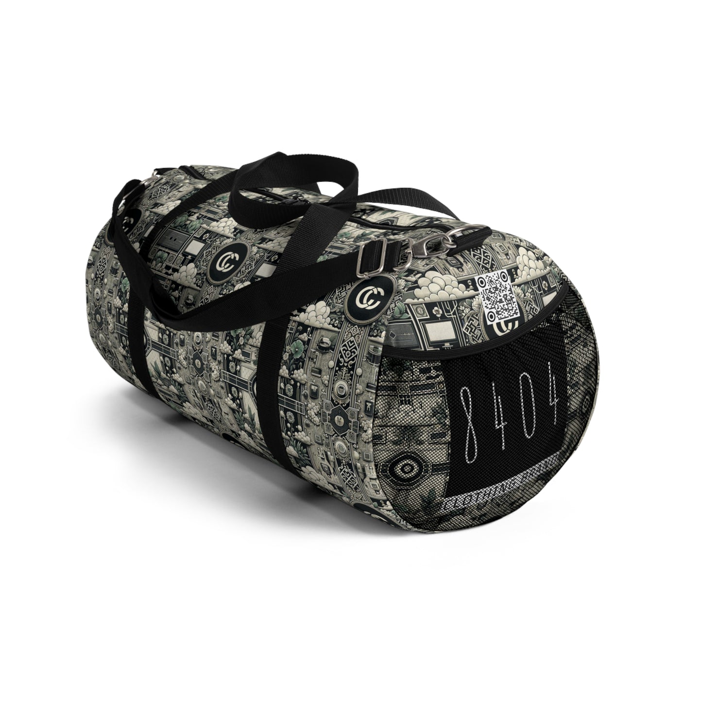 Cyber Garden Party Tech Garden Extravaganza Duffel Bag - 8404 Design-54