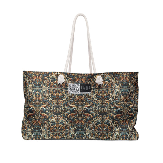 Urban Renaissance Historical Fusion With Street Edge Weekender Bag - 8404 Design-59