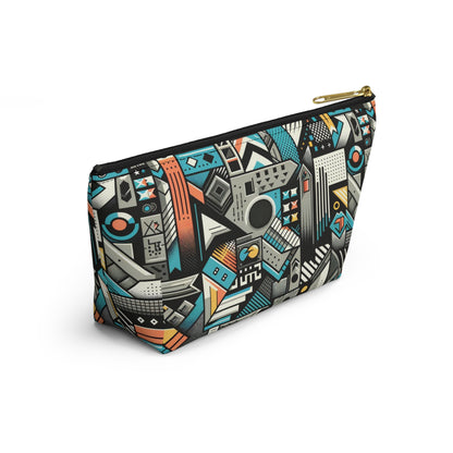 Digital Street Art Urban Street Style Accessory Pouch W T-bottom - 8404 Design-81